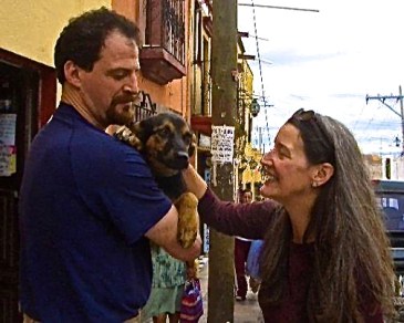 We meet Miguel in Mexico. November 2006. Photo from Seattle DogSpot.